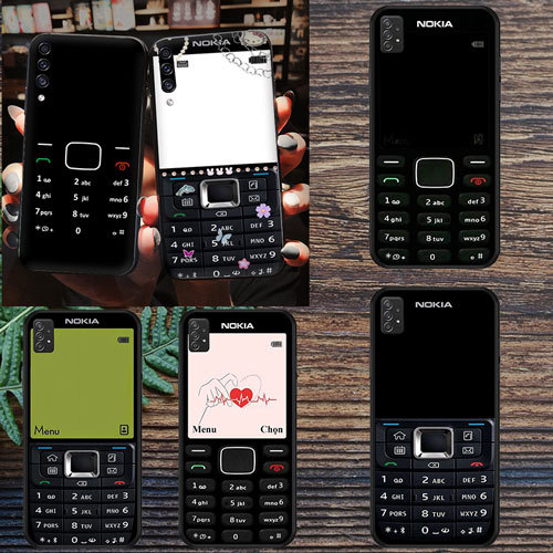 นุ่มสีดํา OPPO A74 F19 Pro Plus R9 F1 R9S A16 A16S A3X A40 A60 A80 A3pro Nokia2 เคสโทรศัพท์
