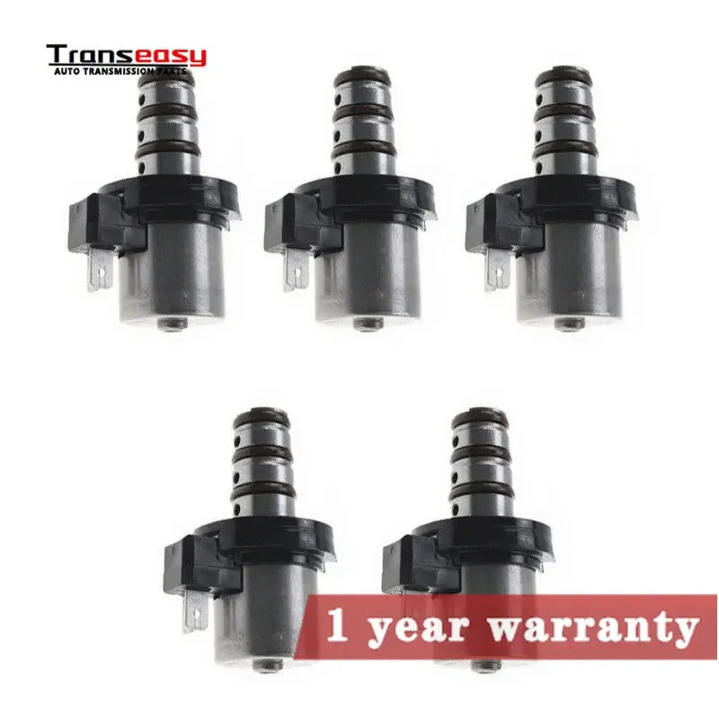 5PCS F4A41 F4A42 F5A51 Transmission Shift Solenoid Kit Fits For MITSUBISHI  V4A51 R4A51 MD758981 46