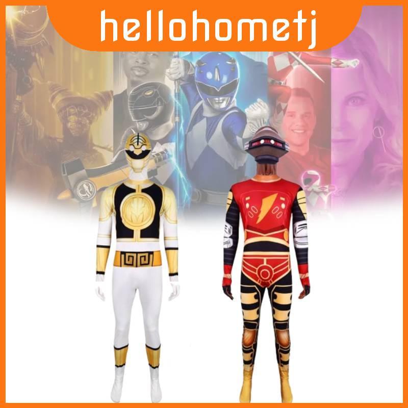 Morphin Power Mighty Rangers ชุดคอสเพลย์ สําหรับเด็กและปาร์ตี้ฮาโลวีน