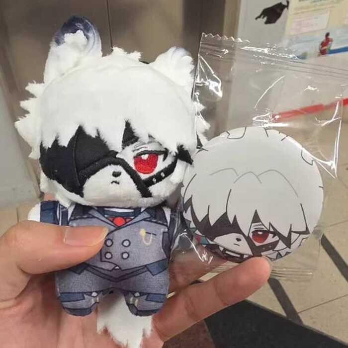 C 10Cm Zenless Zone Zero Cosplay Doll Toy Pendant Keychain - Hugo Vlad Lighter Von Lycaon Asaba Har