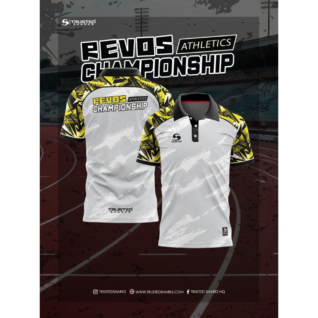 เสื้อแข่ง REVOS ATHLETIC โดย TRUSTED SHARKS
