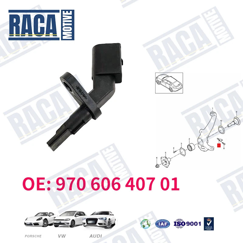 For Porsche Panamera 2012-2014 3.0TDI 3.0T V6 3.6L V6 4.8L V8 4.8T Front Rear Left Or Right ABS Whe