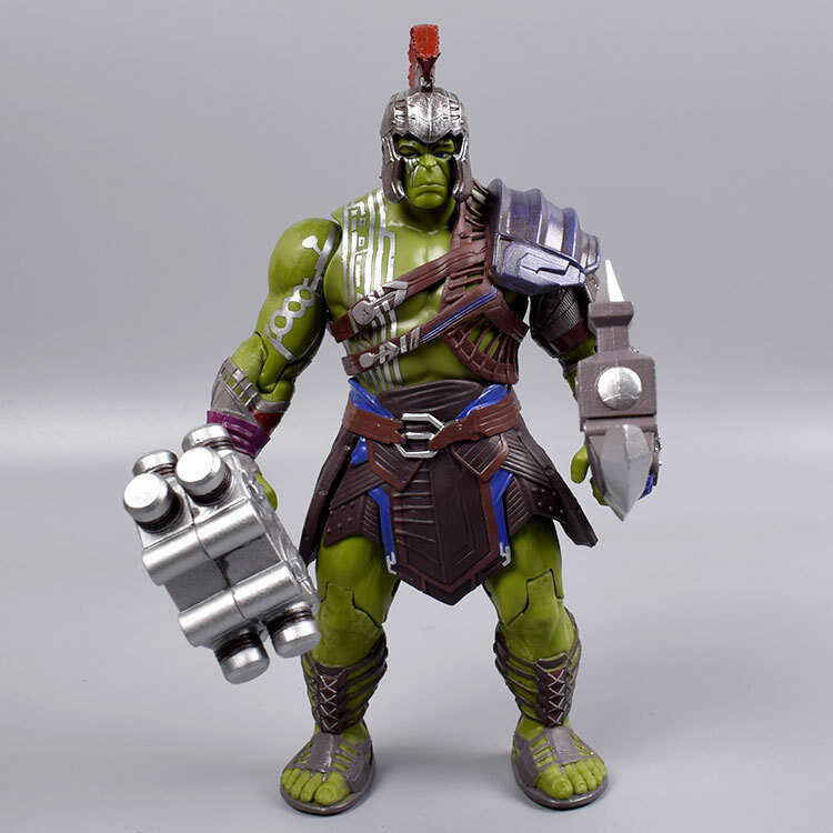 Thor 3 Ragnarok Gladiator Hulk Armor Joint Hands-on ตุ๊กตาเครื่องประดับ