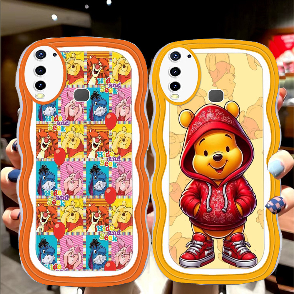 S-19 Winnie The Pooh Casing สําหรับ VIVO Y17 Y19 Y15 Y12 Z3 Z1 Pro TPU โปร่งใส
