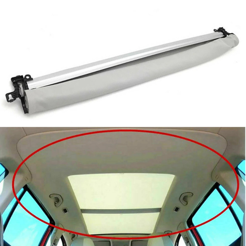 Car Sunroof Dome Sun Roof Window Cover Roller Blind Shade Curtain For Porsche Cayenne 2011 2012 201