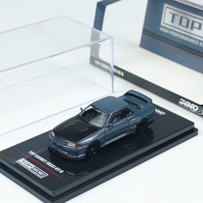 INNO 1: 64 TOP SECRET R32 GTR โมเดลรถอัลลอยผลิตภัณฑ์สําเร็จรูปเครื่องประดับขนาดเล็ก