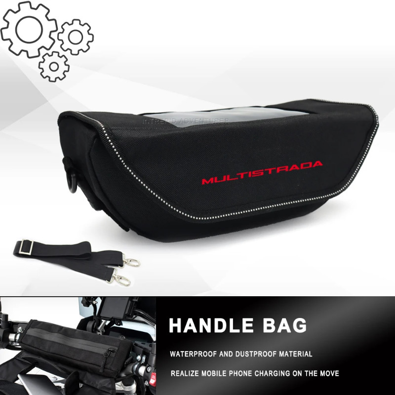 Waterproof Bag Storage Handlebar bag For Ducati Multistrada 1200 950 1260 V4 V4S Travel Tool bag Hy