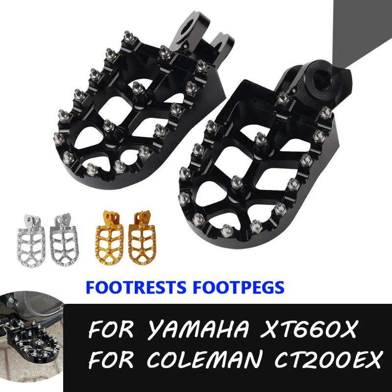 Motorcycle Accessories Footrest Footpegs Foot Pegs For Yamaha XT660X Tenere 660 XT 660 X XT 660X XT