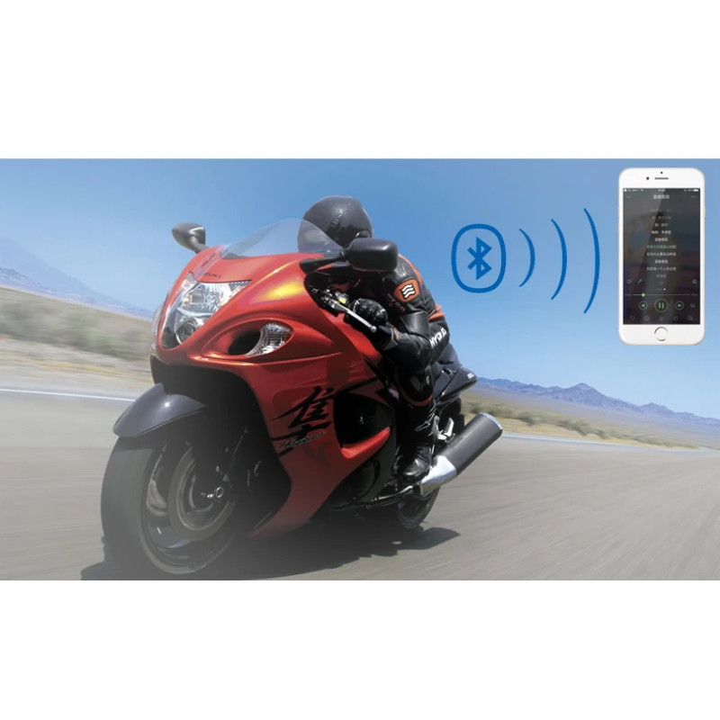 Wireless Bluetooth Headphones Motorbike Intercom Helmet High-quality Music Heads