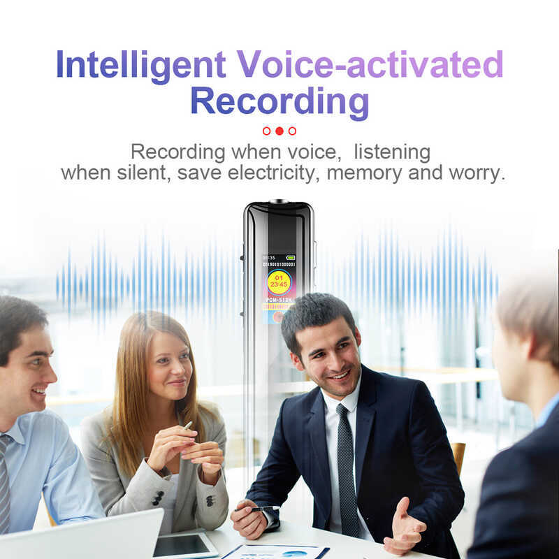 ที่ขายดีที่สุด Q33 E-Book Voice to Text mp3 ai ลดเสียงรบกวนความละเอียดสูงอัจฉริยะ Long-dist