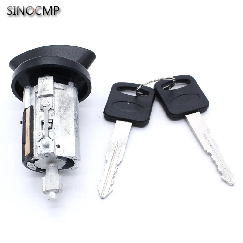 Ignition Lock Cylinder Key 1L3Z11582A For Ford F250 F350 Super Duty 1997-2007 Interior Part Control