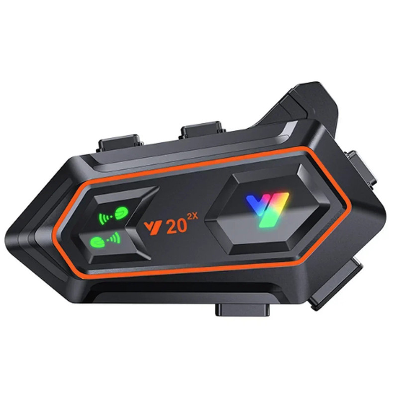 Y20-2x Intercom Version Bluetooth Earphones Motorcycle Bluetooth Subwoofer Earphones