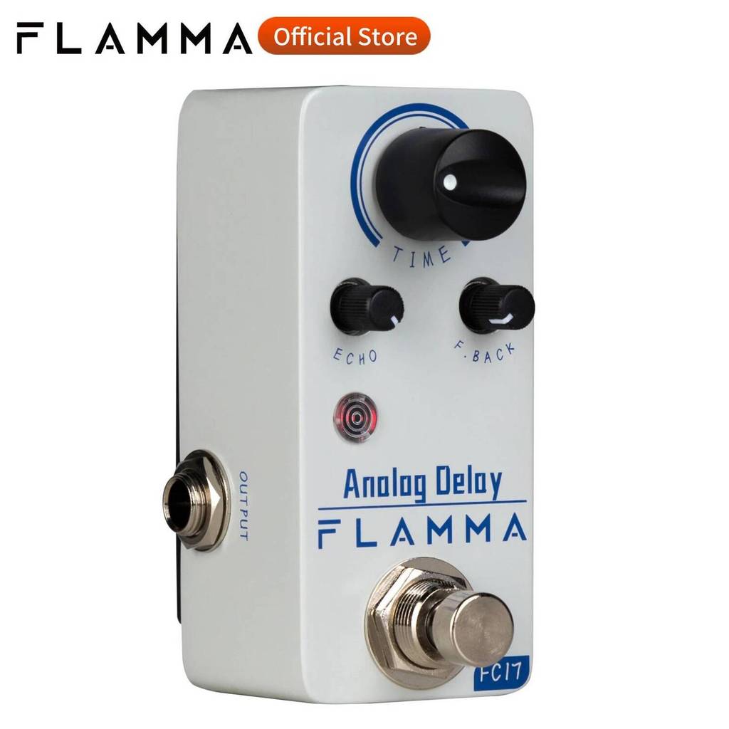 FLAMMA FC17 Analog Delay Pedal กีตาร์ Effects Pedal Warm True bypass Circuit กีตาร์อุปกรณ์เสริม