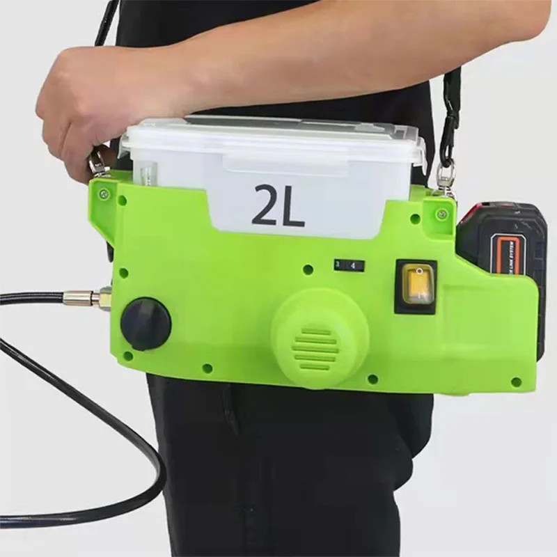 1.7L Airless Paint Sprayer back strap Machine Portable Electric Spray Gun Household High Power Pain