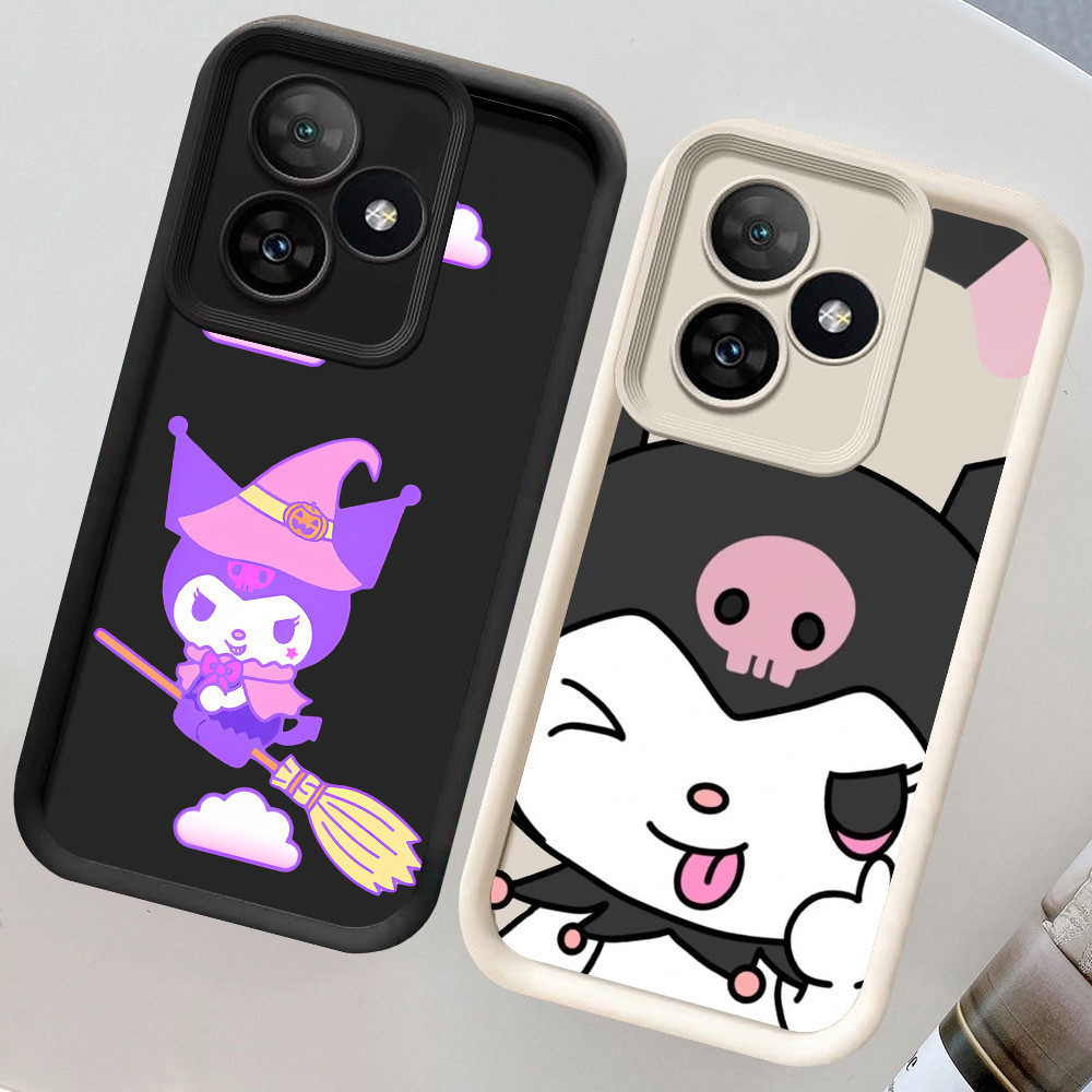CH36 K_uromi Soft Casing สําหรับ Realme Narzo C63 6 GT N61 NEO6 SE N53 5G เคสป้องกัน