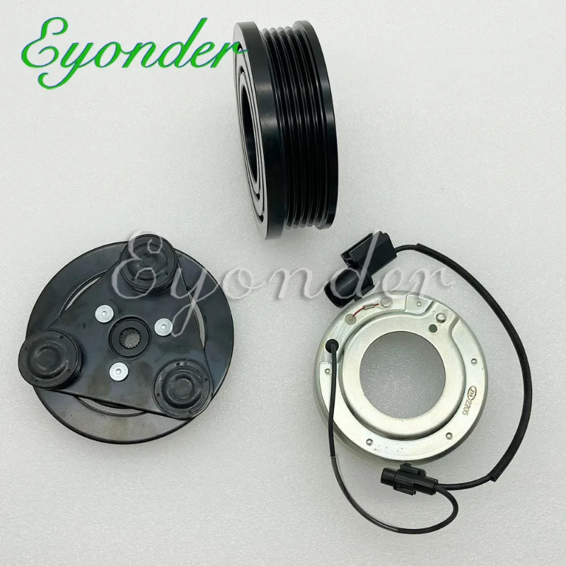 AC Compressor Clutch Pulley for Mitsubishi LANCER AKC200A205AS MN185570 AKC200A205AP AKC200A205N MR