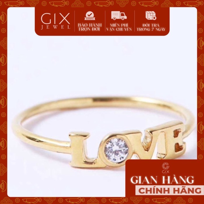 แหวนผู้หญิงชุบทองคํารักด้วยหิน 1 ชิ้น กิ๊กซ์ อัญมณี N97