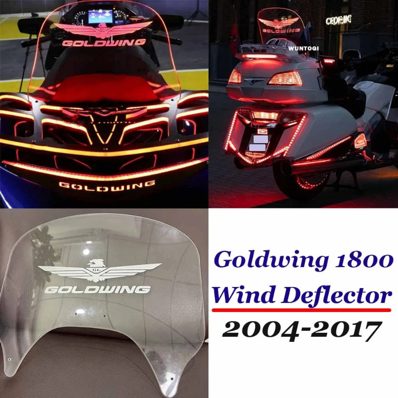 Goldwing 1800 Kit Rear Air Deflector For Honda Goldwing 1800 GL 1800 2004-2017 Motorcycle Windshiel