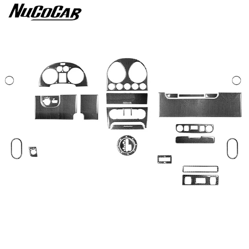 For Audi TT MK1 8N 2001-2006 Carbon Fiber Centre air vents Radio CD shifter panel Car Interior Acce
