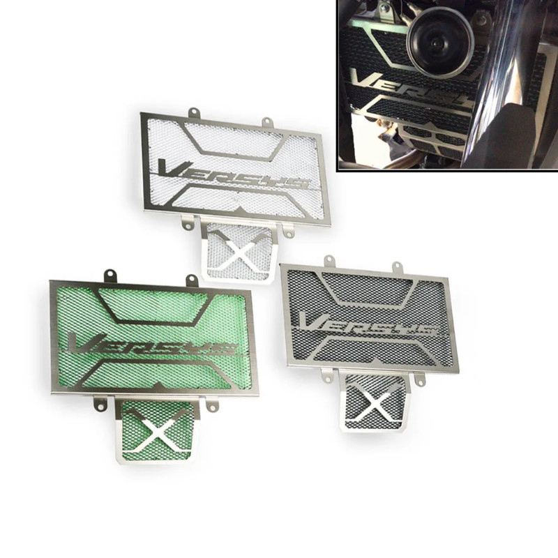 For Kawasasi VERSYS300 VERSYS 300 X300 VERSYS X-300 X 300 X-250 Motorcycle Radiator Grille Guard Gr