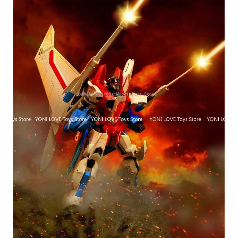 Transformation TT Pf-01 Falcon Pf01 Starscream โมเดลแอคชั่นฟิกเกอร์สไปเดอร์สีแดงพร้อมกล่อง