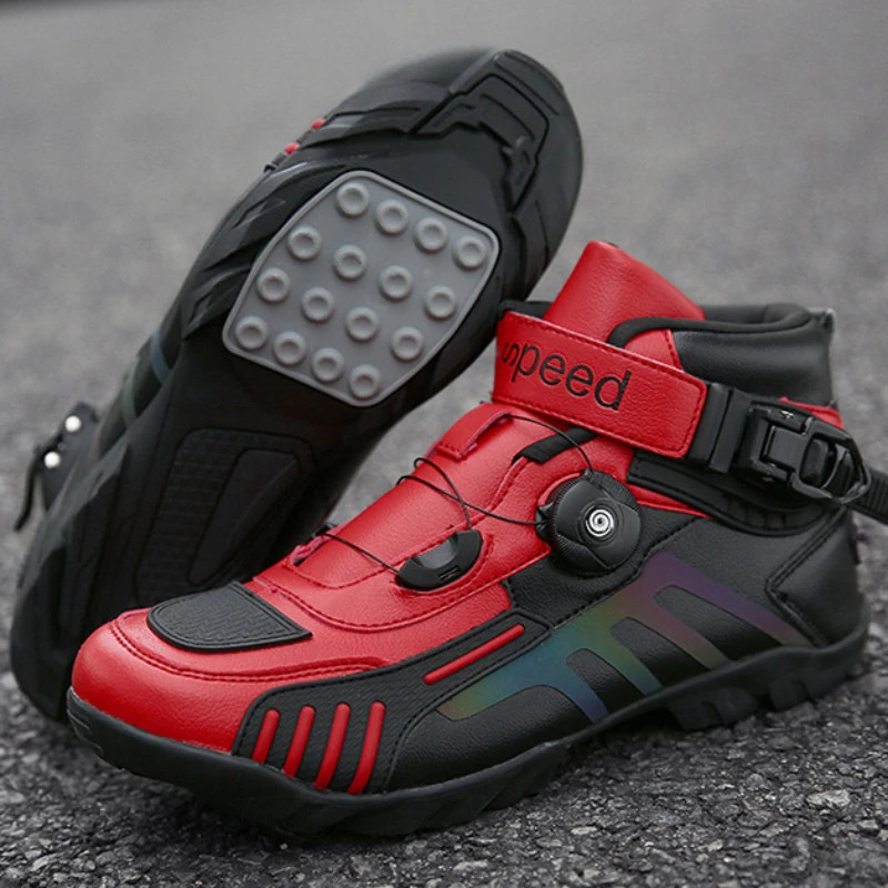 Motorcycle Boots Motocross Botas Street Gear Racing Boots Summer Off Road Motorboats Motorbike Shoe