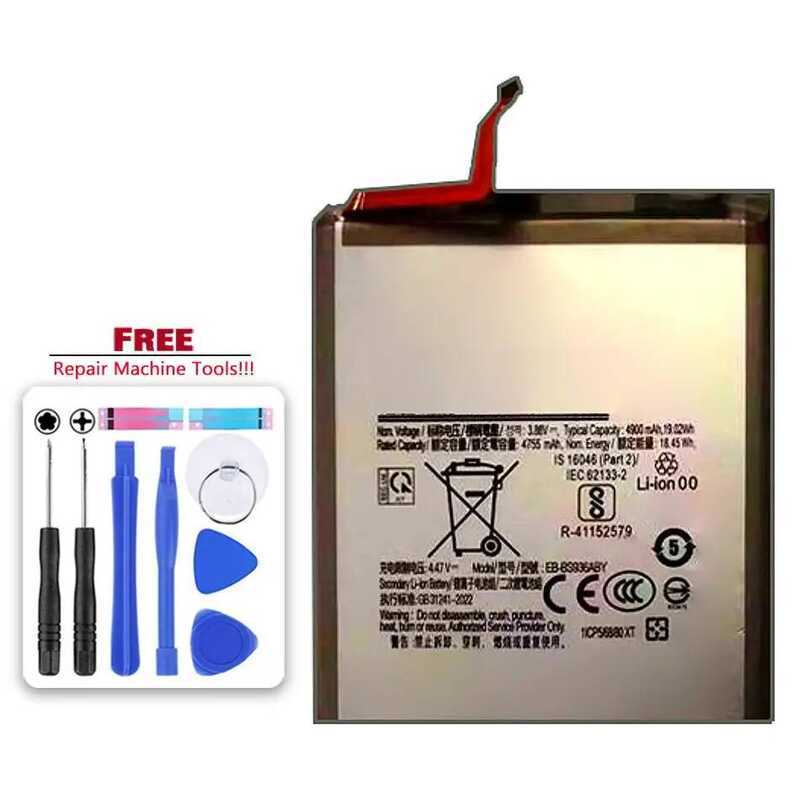 Battery EB-BS936ABY 4900mAh For Samsung Galaxy S25+ S25 Plus S936E S936W S936B S936N S936U S9360