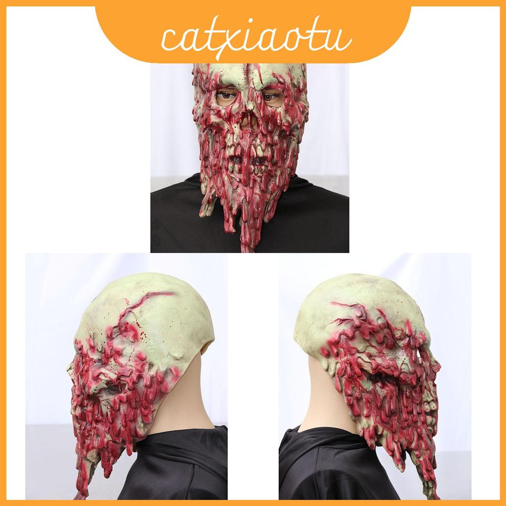 House Horror Haunted Mask Latex Zombie สําหรับปาร์ตี้ฮาโลวีนเครื่องแต่งกายและ
