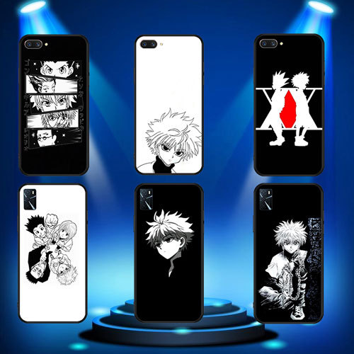 นุ่มสีดํา Vivo Y15S 15A T1 5g Y75 V9 Y85 Y89 Y91C Y30 2020 Y50 Hunter  Hunter เคสโทรศัพท์