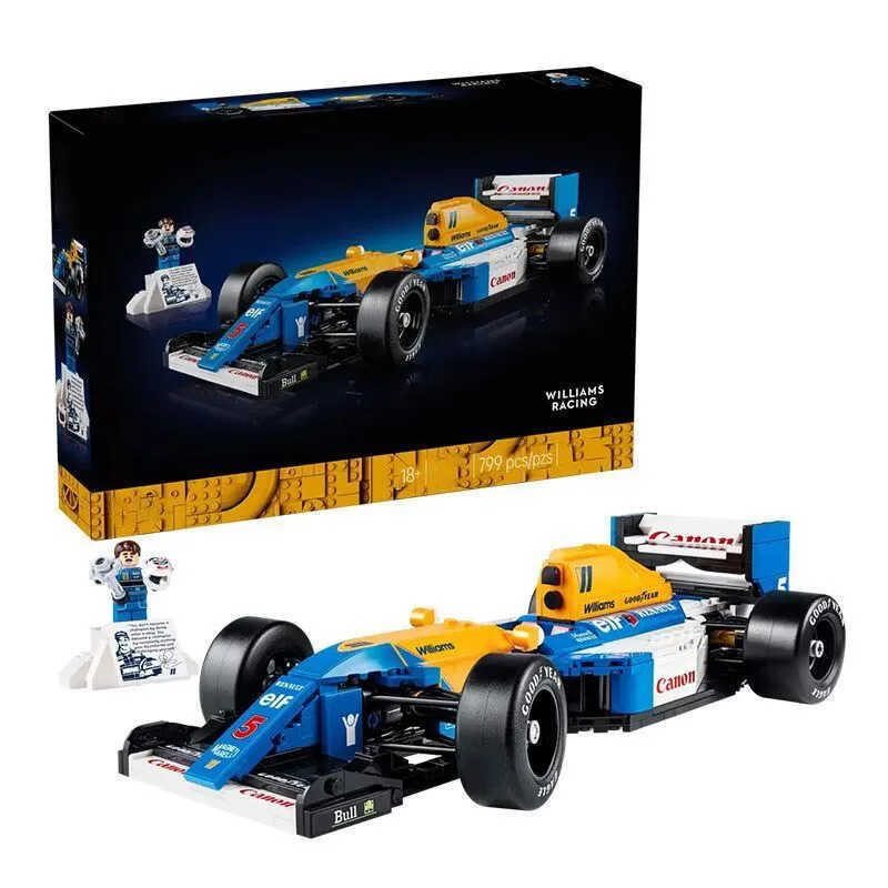 เข้ากันได้กับ Lego 10353 Williams Fleet F1 Formula Car ของเล่นบล็อกตัวต่อสําหรับเด็ก