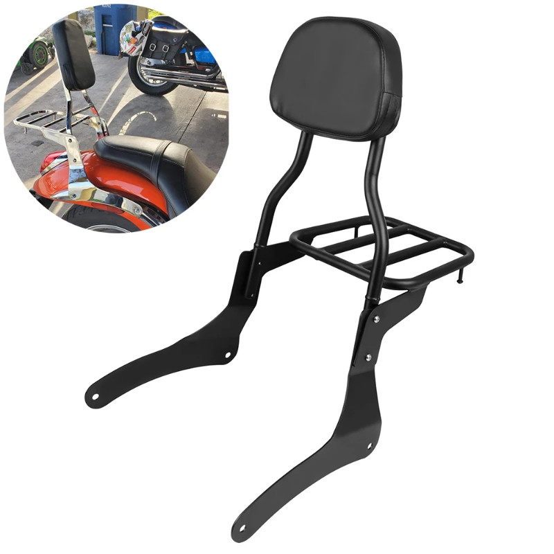 For Kawasaki Vulcan VN 900 VN900 Custom Classic Vulcan 900 1996-2018 Detachable Passenger Backrest