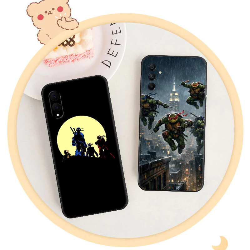 เคสโทรศัพท์ TPU ลายเต่านินจา สำหรับ Samsung M20 M23 M30S M21 M31 M34 M35 M40 M51 M54 F54 M55 M62 thumbnail 6