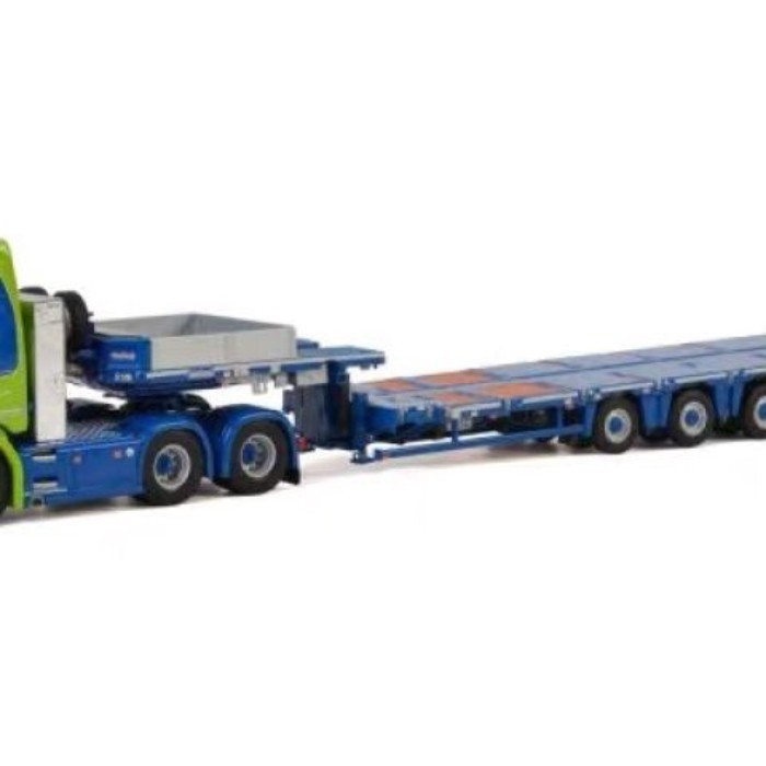 WSI 1: 50 Scania CR20H 6x4 MCO PX Flatbed Trailer รุ่น 01-2895