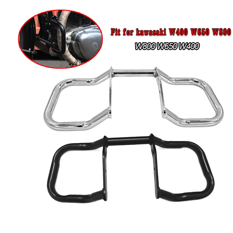 Motorcycle Highway Engine Guard Crash Protect bars Fit for kawasaki W400 W650 W800 W 400 650 800 Al