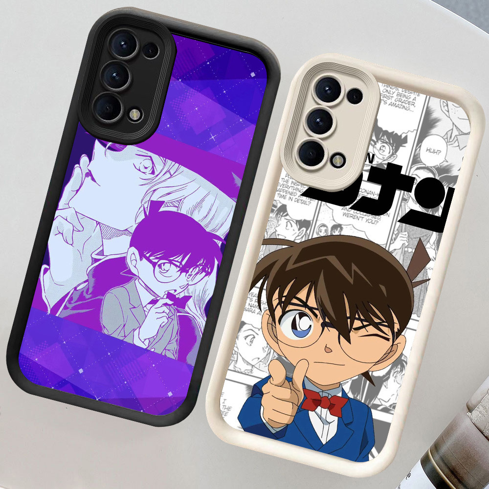 CH33 Detective Conan Soft Casing สําหรับ OPPO F19 A72 A95 A92 F19s A52 เคสป้องกัน