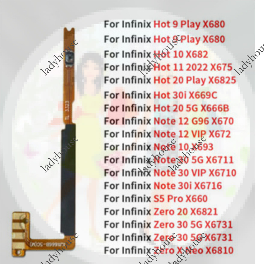 สําหรับ Infinix Hot 9 10 11 20 30I หมายเหตุ 10 12 Vip 30 30I S5 Pro Zero 20 30 Zero X680 X682 X675 X