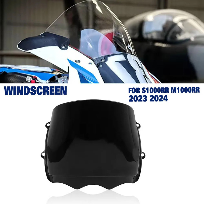 For BMW M1000RR S1000RR S 1000 RR M1000 RR 2023 2024 Motorcycle Windscreen Windshield Cover Spoiler