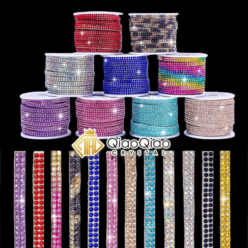QIAO 10Yards/ม้วน Rhinestone Trim