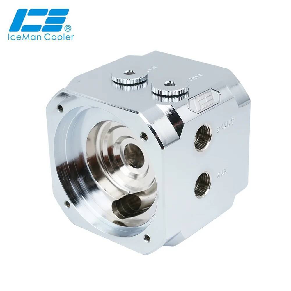 IceManCooler Full นิกเกิลทองแดง EVO D5 ปั๊มปรับเปลี่ยนสําหรับ Double Dual D5 ปั๊ม Series เชื่อมต่อด้