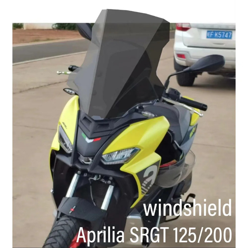 New Motorcycle Windshield Fit Aprilia SRGT 125 SRGT125 SRGT200 Wind Shield Protection For Aprilia S