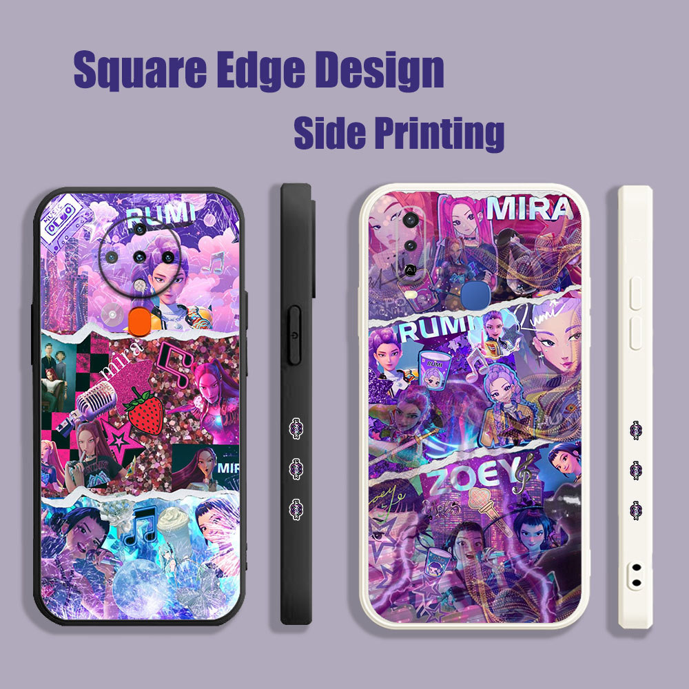 สําหรับOPPO A35 Reno 5K A16E A16K A94 Reno7 Reno7z Reno6 A55 A74 Kpop Demon Hunters Rumi Zoey Mira A