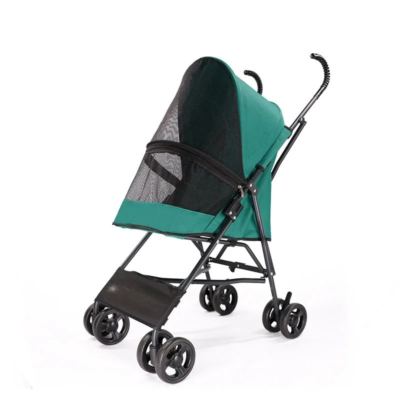 Lightweight Pet Cart Teddy Outgoing Car Free of Installation Station Standing Dog Walking Car Dog C