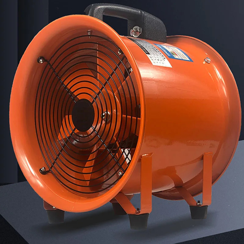 8inch 10inch Portable Axial Flow Fan 220v Air Exchange and Defecation Portable High-speed High-powe
