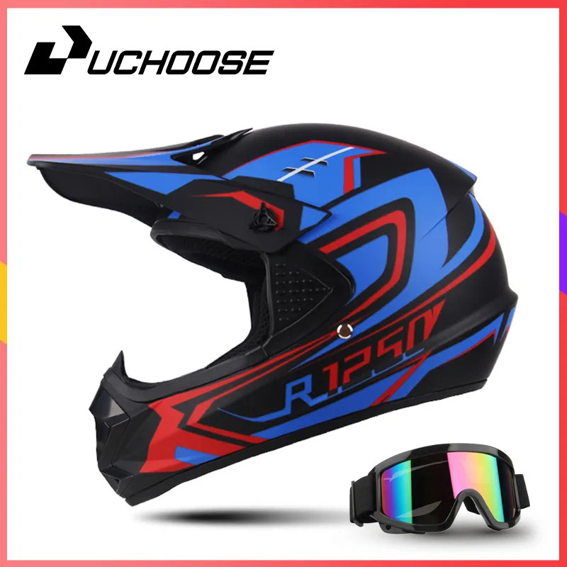 Off-road mountain full face Motobiker Helmet Classic bicycle MTB racing helmet motocross downhill b