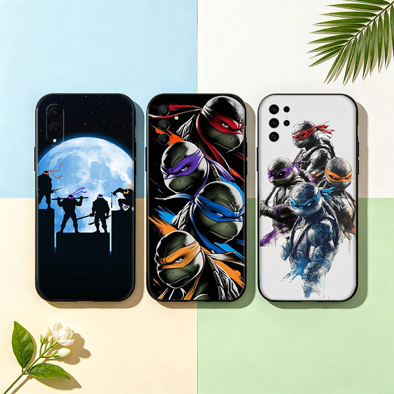 เคสโทรศัพท์ TPU ลายเต่านินจา สำหรับ Samsung M20 M23 M30S M21 M31 M34 M35 M40 M51 M54 F54 M55 M62 thumbnail 4