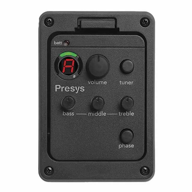 C Acoustic Guitar Pickup Guitar Preamp Equalizer Battery Powered Acoustic Guitar Equalizer Portable