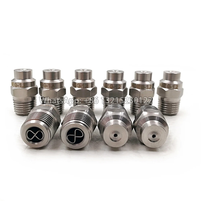 MEG High Pressure Spray Nozzle 1/4 Solid Stream Straight jet Nozzle,0 Degree Solid Cone Nozzle, Was