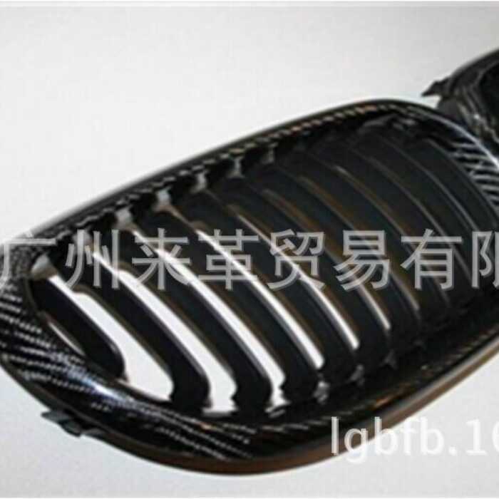 เหมาะสําหรับ BMW E60 ตาข่าย BMW5 Series E60 ตาข่ายคาร์บอนไฟเบอร์ E60 ไตคู่กระจังหน้าคาร์บอนไฟเบอร์จม