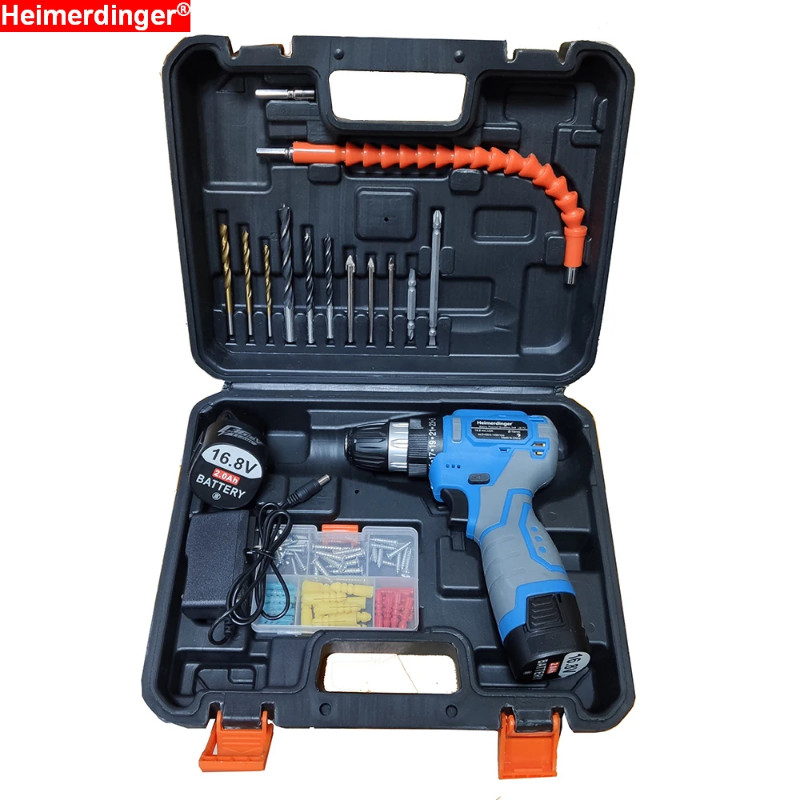 16.8V lithium battery powered cordless brushless drill 16.8V brushless screwdriver