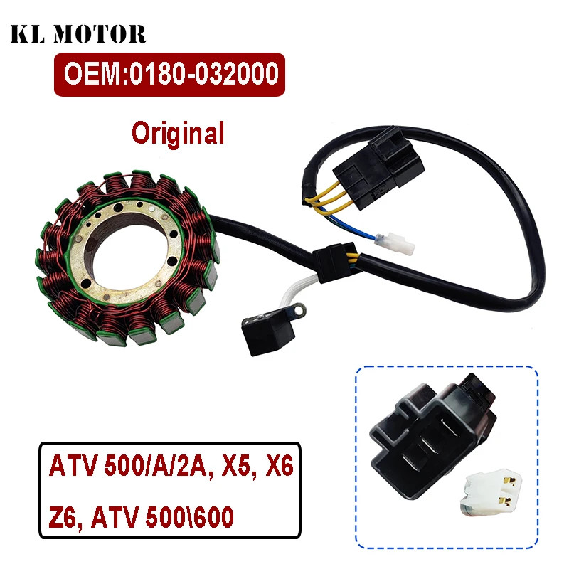 Original 12V Magneticr Stator Magneto Coil For CF CF500 CF 500 X5 UFORCE 500 196S-C 196S-B U6 X6 CF